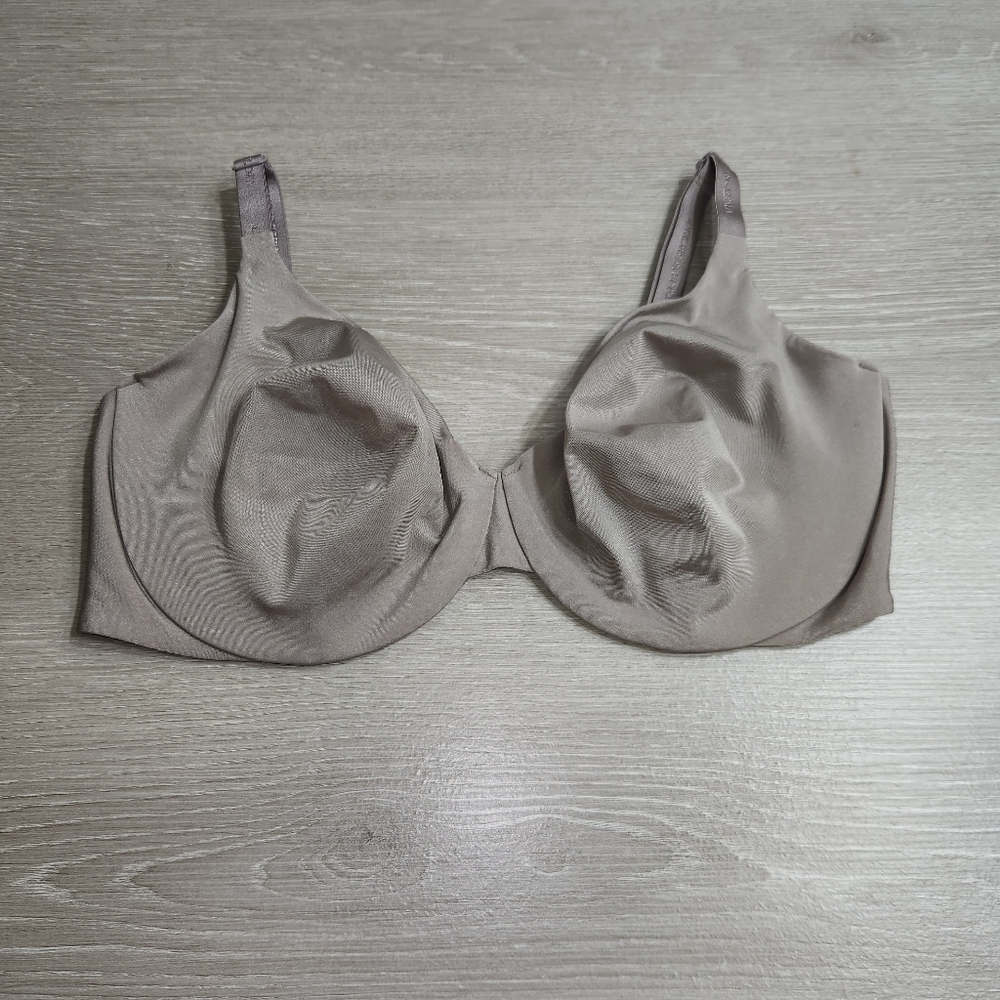 Vtg Victoria’s Secret Unlined Full Coverage Bra,Underwire Satin Stretch 36DD